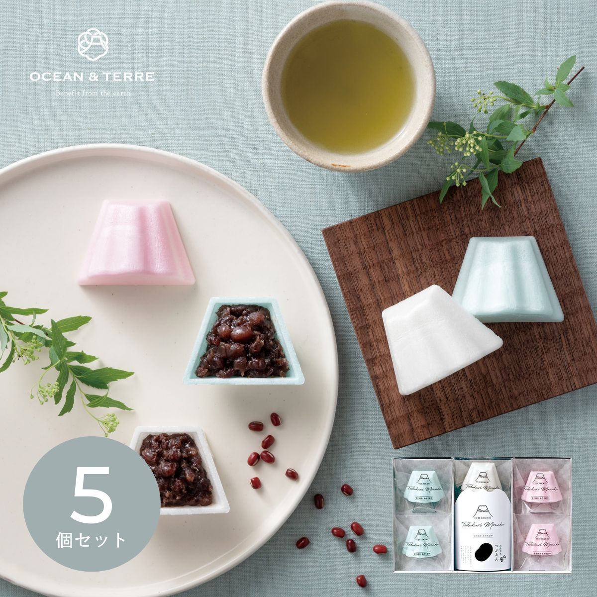 【20日20時から★最大P10倍】和菓子 ギフト OCEAN&TERRE 富士絶景手作り最中 A697｜結婚内祝い 出産内祝い お祝い お礼 お返し ご挨拶 快気祝い 記念日 誕生日 お歳暮 2025