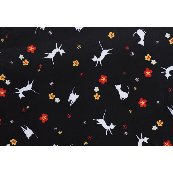 【20日限定★全品P5倍】2025 ギフト くろちく 和柄エコバッグ(小) 白猫｜結婚内祝い 出産内祝い お祝い お礼 お返し 引き出物 ご挨拶 快気祝い 香典返し 記念日 誕生日 母の日 父の日 2025