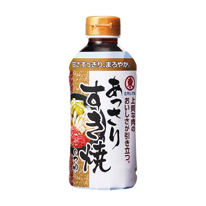 ヒガシマル あっさりすき焼のつゆ 400mL T4902475263644　すき焼き 割り下 わりした 調味料 料理の素 日本食 和食　〈賞味期限2025年1月31日〉のサムネイル