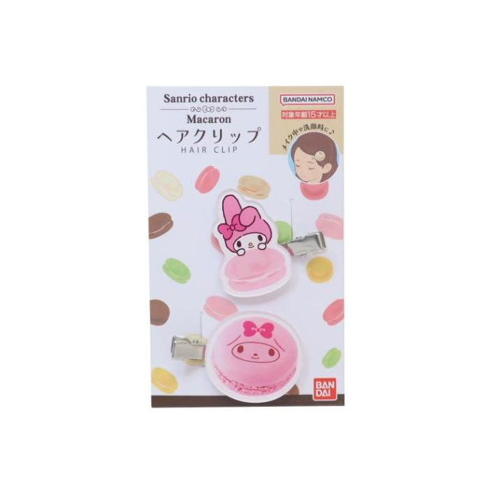 【あす発送】サンリオ キャラクターズ マカロンヘアクリップ マイメロディ02 T-4545403566594 SANRIO ..