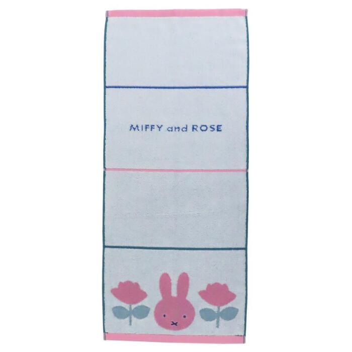 ミッフィー&ローズ フェイスタオル 5805031500 T-4992272922622 ミッフィー タオル ミッフィー フェイ..