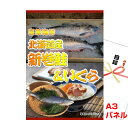 結婚式 景品 二次会 ビンゴ 北海道産 新巻鮭&いくら A3景品パネル&引換券付き目録 (hsi292) 景品 目録 パネル イベント 抽選会