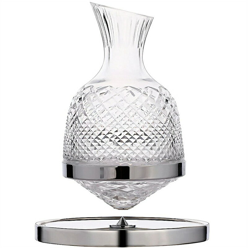 ワインデキャンタ ワイン ウイスキー デカンタ デキャンティング 快速 回転設計 人工的に作る クリスタ..