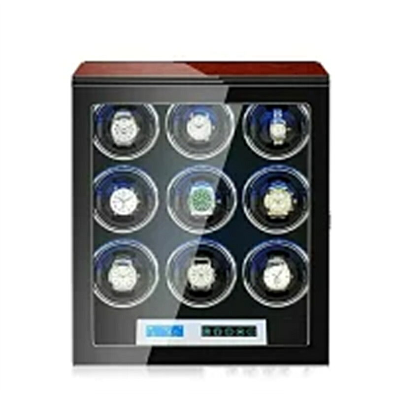 プレゼント 贈り物 誕生日記念日 母の日 父の日 抜群の高級感 高級木製時計自動巻き上げ機 日本製マブ..