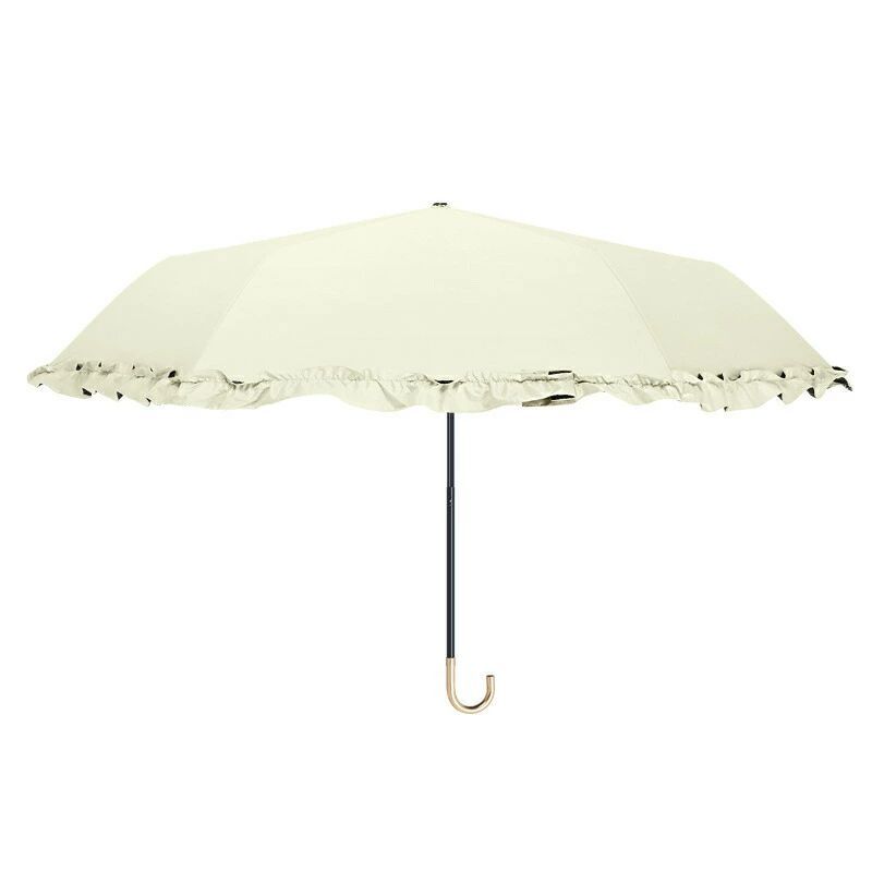 日傘 折りたたみ 完全遮光 軽量 耐風 傘 晴雨兼用 折り畳み傘 折りたたみ日傘 3段折り 遮光率99% UVカ..