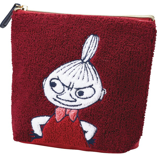 リトルミイ もこもこレッド ポーチ 化粧ポーチ 小物入れ メイクポーチ ギフト 贈り物 販促品 景品 お返..