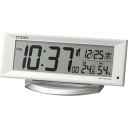 【7月15日24H限定 エントリーで楽天カード限定+4倍】シチズン 自動点灯ライト付電波目覚まし時計 デジタル時計 カレンダー プレゼント ギフト 贈り物 誕生日プレゼント