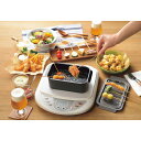 ポコフリット 角型揚げ鍋(アミ付) 串揚げ ホームパーティ フタはバット代わりに キッチン用品 台所用品 RB-2700