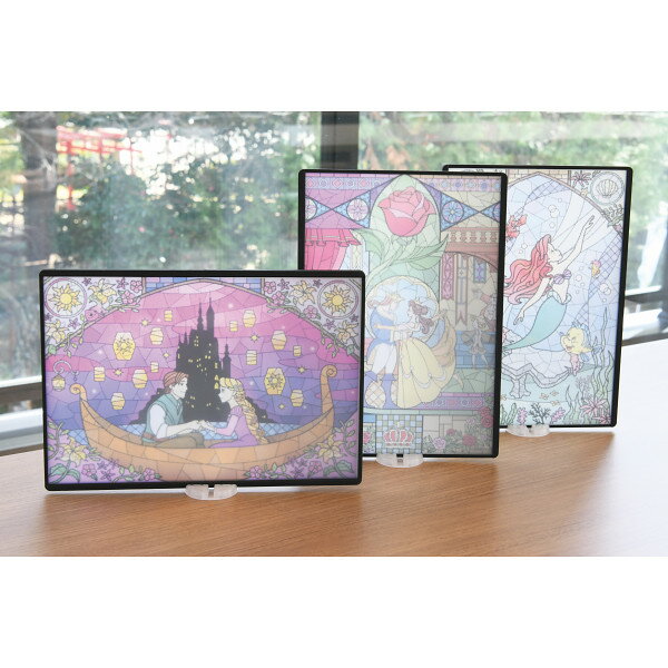 ディズニー スタンド付ステンドグラス風まな板 キッチン用品 台所用品 母の日 ギフト プレゼント 贈り物 お祝い