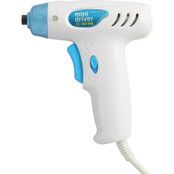 アースマン ミニドライバー 電動 工具 アウトドア 組み立て DIY 手作り 穴あけ 女性やお年寄りでも手軽に