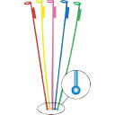 【19日20時から 最大P46.5倍★要エントリー&買い回り】風船用プラスチック棒(100本入り) イベント パーティ お祭り 縁日 飾り 販促品 ノベルティ 景品