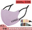3000枚 オリジナルプリント マスク 洗える Logo オリジナル プリント マスク 大人 子供 冷感マスク オシャレ マスク 飛沫 花粉対策 3D マスク ...