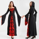 送料無料 大人用 ハロウィン 衣装 レディース 女性 魔女 吸血鬼 仮装 女王様 ハロウィン コスプレ 悪魔 魔法使い コスチューム プレゼント パーティー 演出 舞台服 文化祭 学園祭 卒業式 入学式 可愛い お遊戯会 衣装 cosplay(4)