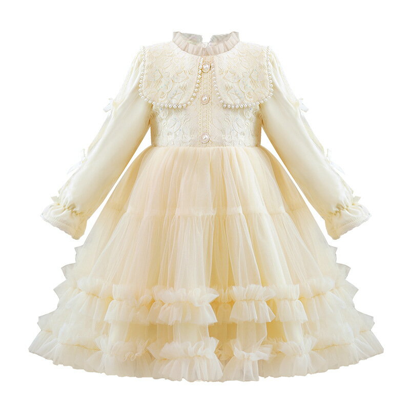 乐天商城 - 女の子 ドレス ベビー メイド服 ワンピース キッズ ガールズ 少女 子ども ドレス ゴスロリロリータ 萌え萌え Lolita 普段着 プリンセス ドレス cos コスプレ 舞台 ステージ演出ドレス 普段着