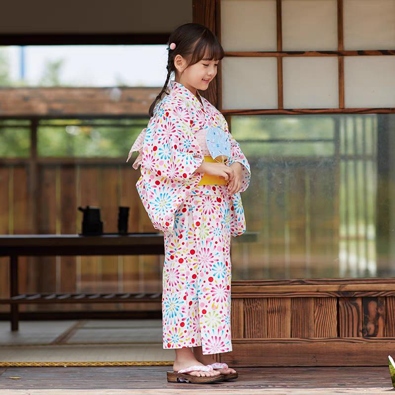 浴衣 兵児帯 2点セット 女の子 子供服 キッズ ベビー 浴衣 着物 和服 夏祭り 七五三 花火大会 誕生日 着物 ふわふわ ゆかた 送料無料