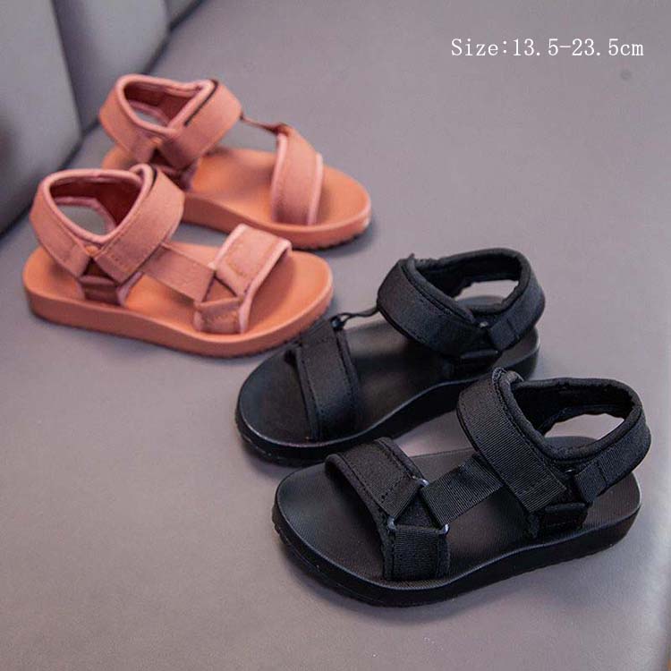 樂天商城 - キッズ サンダル 女の子 ジュニア スポーツサンダル ベルクロ 子供 子ども こども 子供靴 13.5-23.2cm 軽量 かわいい おしゃれ 海 夏 水遊び 海水浴