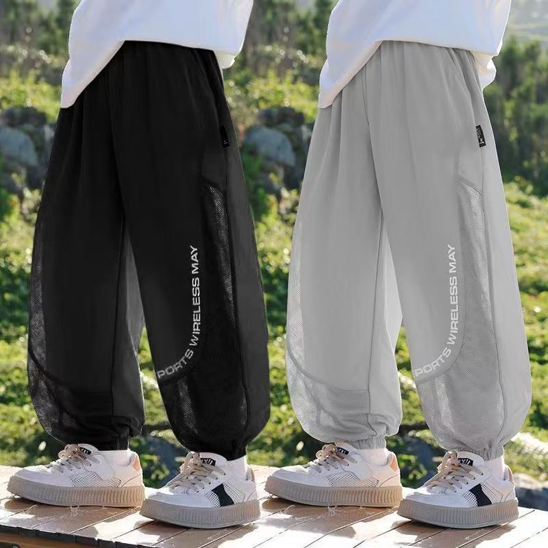 乐天商城 - 春 夏 可愛い 子供服 パンツ キッズ 男の子 パンツ 涼しい ゆったり ロングパンツ 長ズボン スポーツ カジュアル パンツ ボーイズ スポーツ パンツ 120 130 140 150 160 170cm かっこいい