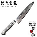 牛刀 魚 さばき さばく 包丁 牛刀包丁 肉 梵天雲龍 210mm ダマスカス VG10 越前打刃物 モリブデン鋼 コバルトバナジュウム 日本製 63層 美しい...