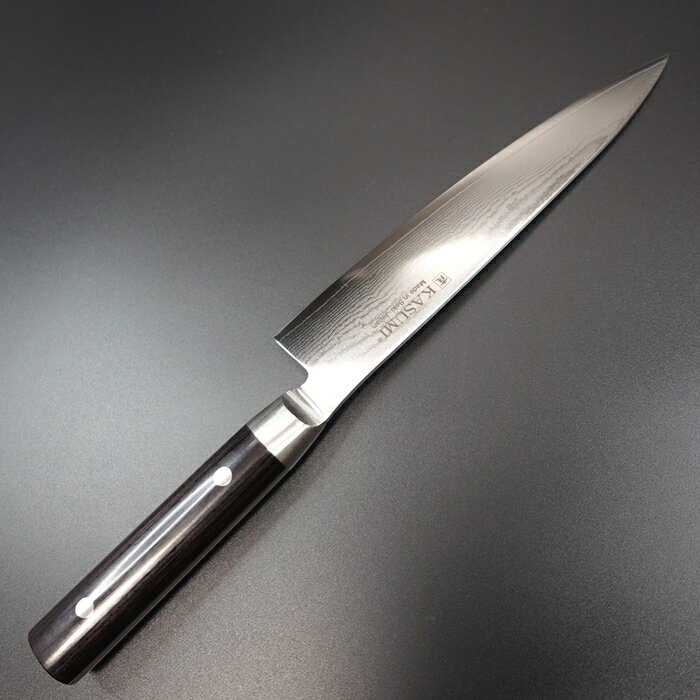 霞 KASUMI 包丁セット ダマスカス 剣型包丁 20cm ダイヤモンドシャープナー セット...