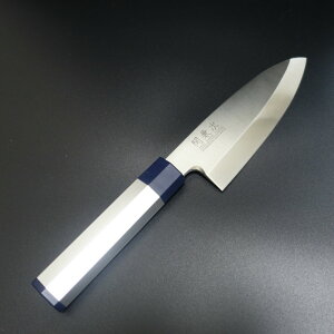 出刃包丁 150mm さしみ包丁 高級 魚 捌き 包丁 関兼次 刃物 三枚おろし 刺身 アルミ 和包丁 モリブデン バナジウム鋼 ステンレス 関 有名 日本製 七角形ハンドル 抜けにくい 錆びにくい よく切れる 家庭用 右利き 逸品 長持ち 料理 板前 職人 料亭 和食 日本料理 高品質 片刃