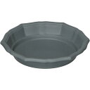 アップルウェアー スタイルプレート10号 ダークグレー 園芸用品 ガーデニング 受皿 園芸プレート プラスチック 軽量 おしゃれ