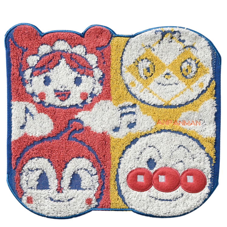 【16日まで ポイント10倍】丸眞 ミニタオル なかよしアンパンマン コットン キャラクター かわいい ハンカチ キッズ 綿100％ プレゼント ギフト