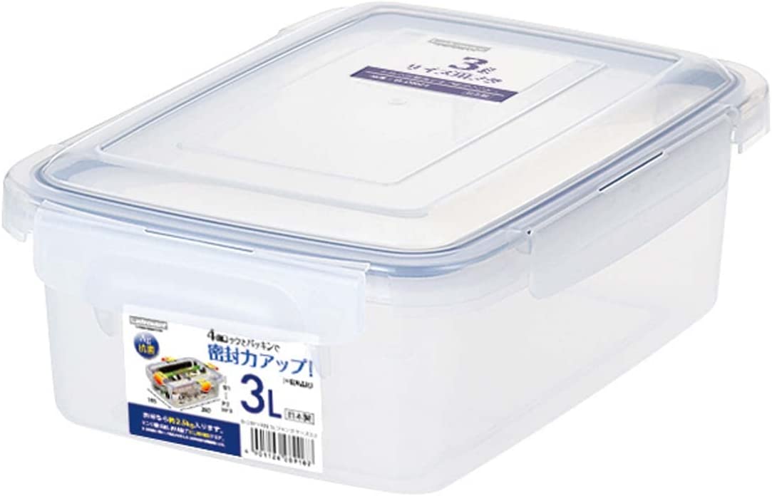 乐天商城 - 【GW限定 ポイント10倍】岩崎工業（株）SLジャンボケース3.0L キッチン用品 保存容器 密閉 日本製