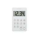 【8月6日〜8日まで ポイント最大5倍】タニタデジタルタイマー ホワイト 4904785541610 タイマー キッチン シンプル お洒落 タイマー