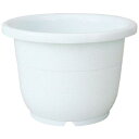 【8月1日限定 ポイント最大5倍】リッチェル 輪鉢 6号 ホワイト 園芸用品 ガーデニング 植木鉢 プラスチック シンプル ベーシック