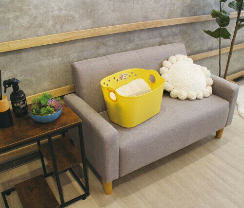 錦化成くまのプーさんやわらかバケツSQ16 イエロー 4904121302257 ディズニー 小物収納 子供部屋 カラーボックス 10L [3]