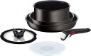 【5月3日〜5月6日23時59分まで 最大ポイント7倍】ティファール T-fal インジニオ・ネオ IHハードチタニウム・アンリミテッド セット 6点セット I...