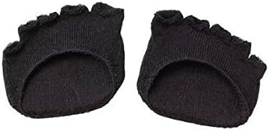 【16日まで ポイント10倍】アルファックス 綿混サラリ洗える足まめパッド BK サポーター 足裏保護 洗濯..