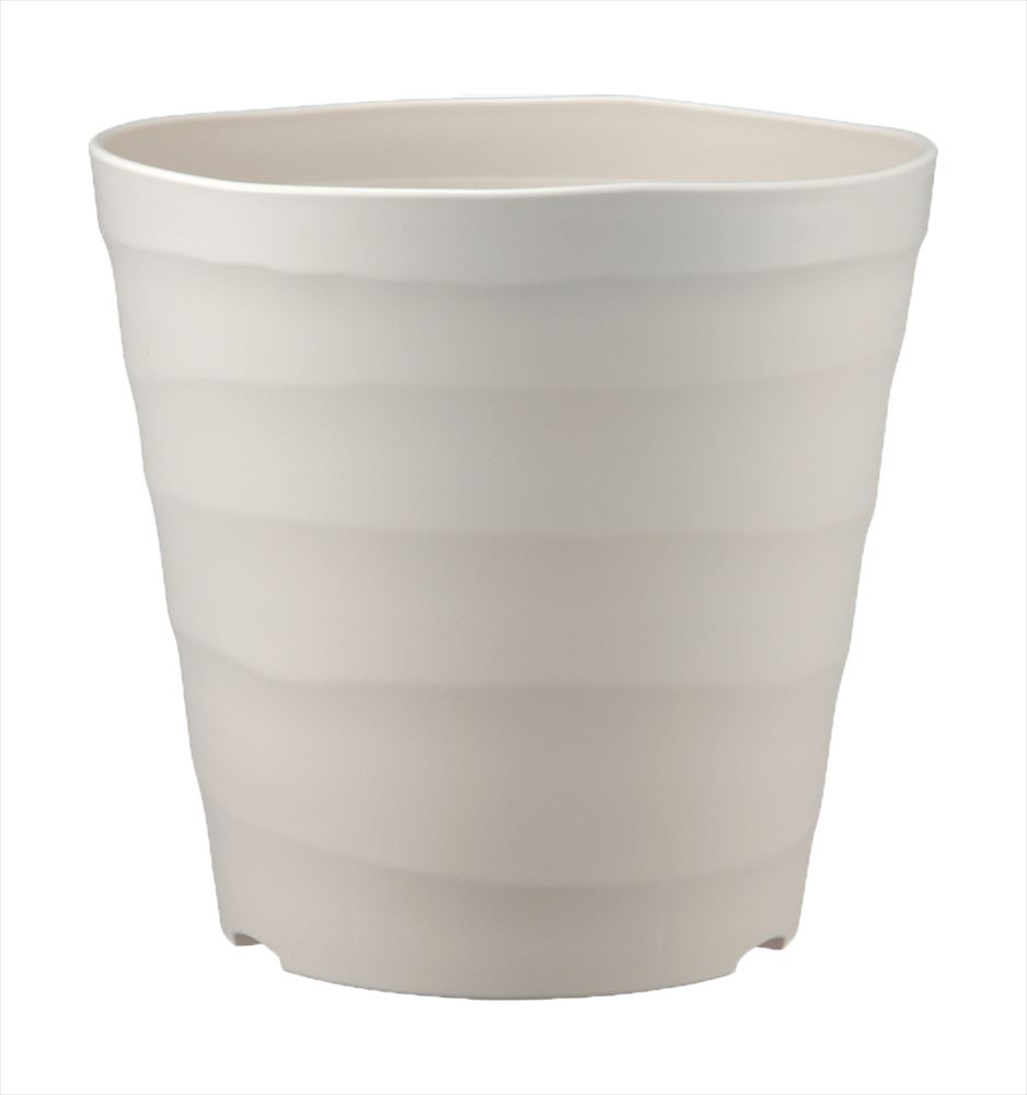 アップルウェアー クラフトポット30型 WH お部屋の観葉植物の植え替えに最適です通水性や通気性のよい底穴構造 漆喰を手塗りしたような光沢のない表面加工 お庭のシンボルツリーの植え付けにもぴったり 敬老