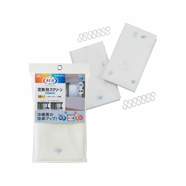 (株)アール 窓断熱スクリーン レース UV M レース HN-521 断熱 遮熱 冷房効率 窓 省エネ