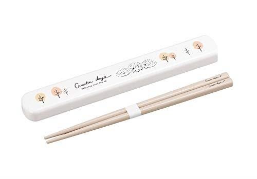 オーエスケー HH引フタ箸箱セット 19.5cm スライド式 食洗機対応 乾燥機対応 お弁当 お箸 すべりどめ付..