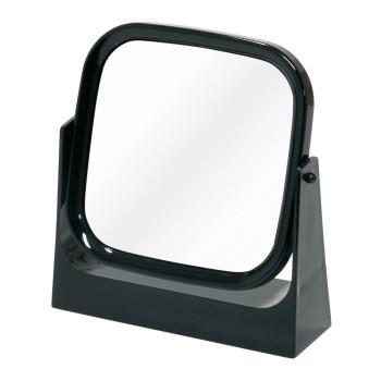 メリー 卓上ミラー ブラック CH-8660 鏡 化粧鏡 コンパクト おしゃれ スタンド式 シンプル 使いやすい