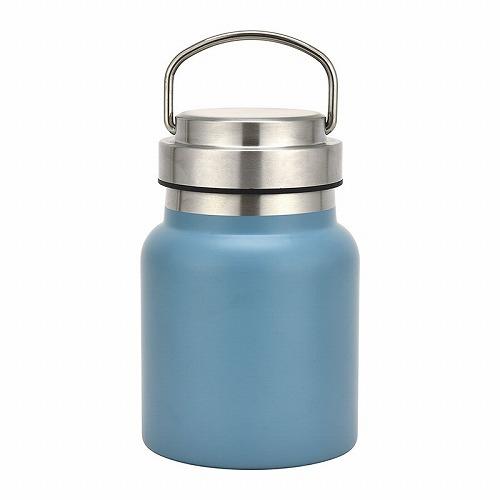 【11月20日20時〜25日まで ポイント最大10倍】リビング ハンデイフードポット350ml LBL ライトブルー 弁当箱 お弁当 ランチボックス フードジャ...