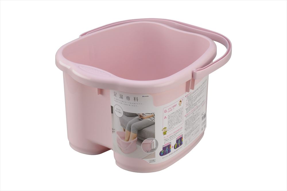 【11月20日20時〜25日まで ポイント最大10倍】イノマタ化学 足湯専科 パステルピンク 健康用 ...