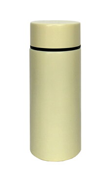 コンパクト ボトル 120ml ミルク アイボリー 軽い ポケットサイズ 携帯マグ かわいい 持ち運び 女子力 シンプル バッグ 薬