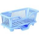 【8月11日12時~15日まで 全品最大ポイント10倍】サンコープラスチック 皿立て水切かご 流 タテ型No3 キッチン用品食器洗い水切りカゴ 食器カゴ 排水 箸立て付 敬老の日