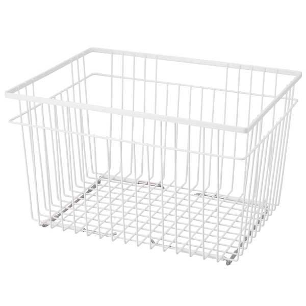 天馬 FVスタッキングバスケットL ホワイト 4904746107527 キッチン収納 シンク下収納 調味料置き ストック食品