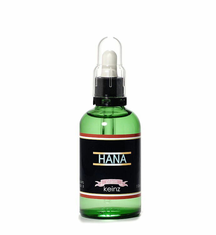 keinz 健康志向 ベイプ リキッド 110ml ■ プレーン(無香料) 「グリーンボトル ◆◇HANA 花(レディース)」 純度100% 食品添加基準品 グ...