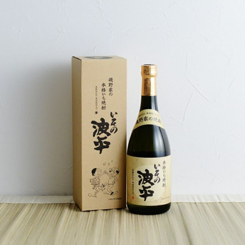 芋焼酎 いその波平 25度 720ml 明石酒造 サザエさん記念ラベル 箱入り焼酎 いも焼酎 焼酎 ギフトラッピ..
