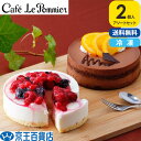 表参道 カフェ・ル・ポミエ チョコレートケーキ ベリーチーズケーキ 2個入り 送料無料 /【産直】表参道「カフェ・ル・ポミエ」ケーキセット