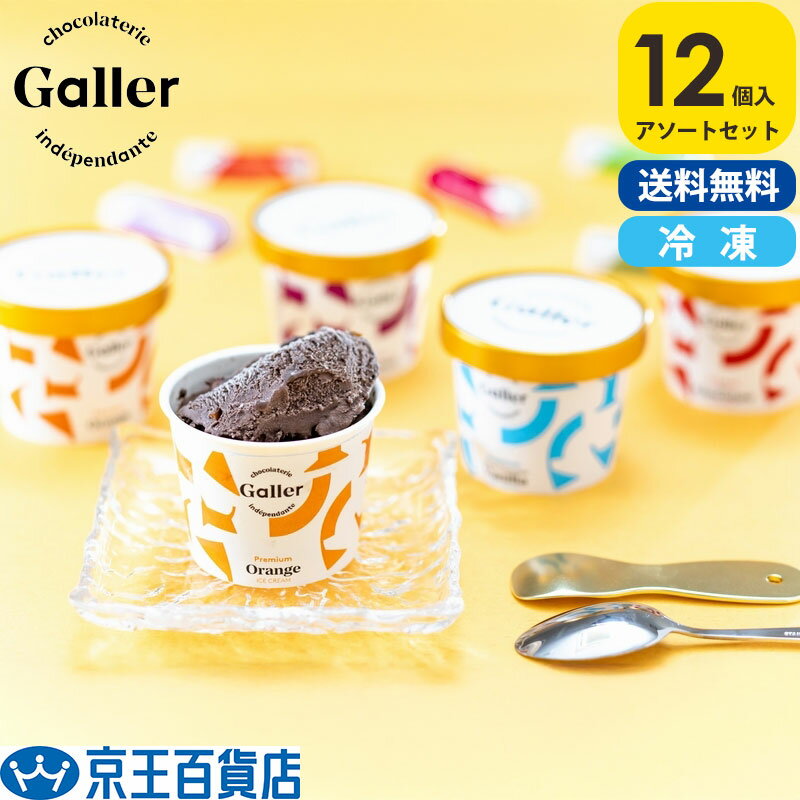 贈り物 ギフト 送料無料 /【産直】「ガレー」プレミアムアイスクリーム12個セット GLN-12