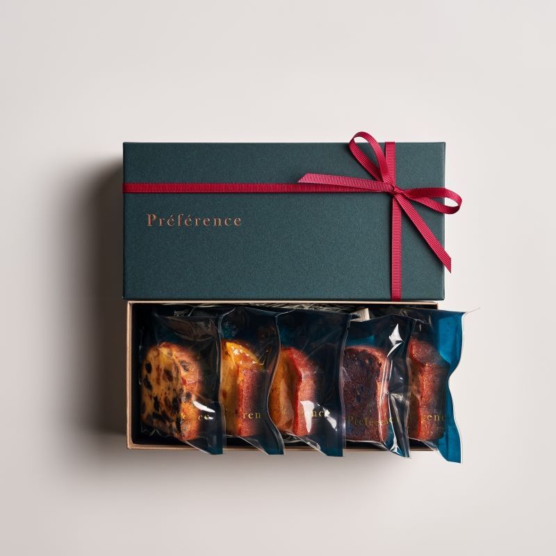 お取り寄せ スイーツ お菓子 焼き菓子 洋菓子 プレゼント 送料無料 ／【産直】プレファレンス　ケーク5種詰め合わせのサムネイル