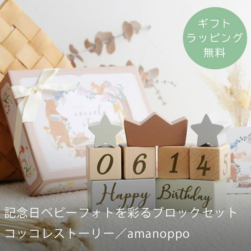【ギフトラッピング無料】 妊婦さんに喜ばれる プレゼント ベビーフォト ブロック セット 記念日 マンスリーフォト ハーフバースデー クリスマスギフト 出産祝い...