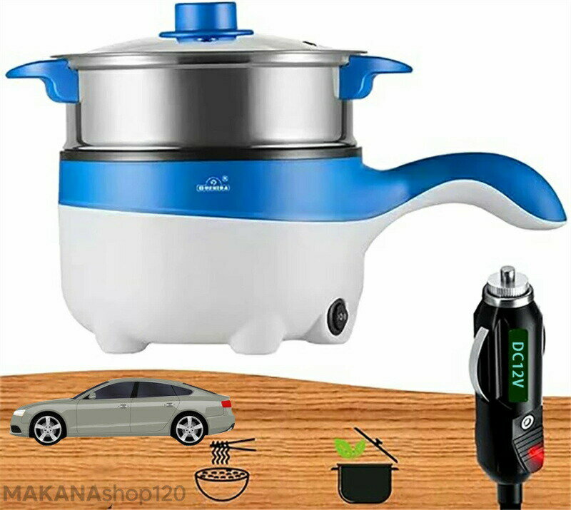 【一年保証】車用炊飯器 車載用 炊飯器 乗用車用 自動車用 トラック用 多機能炊飯器 電気ポット 蒸し器..