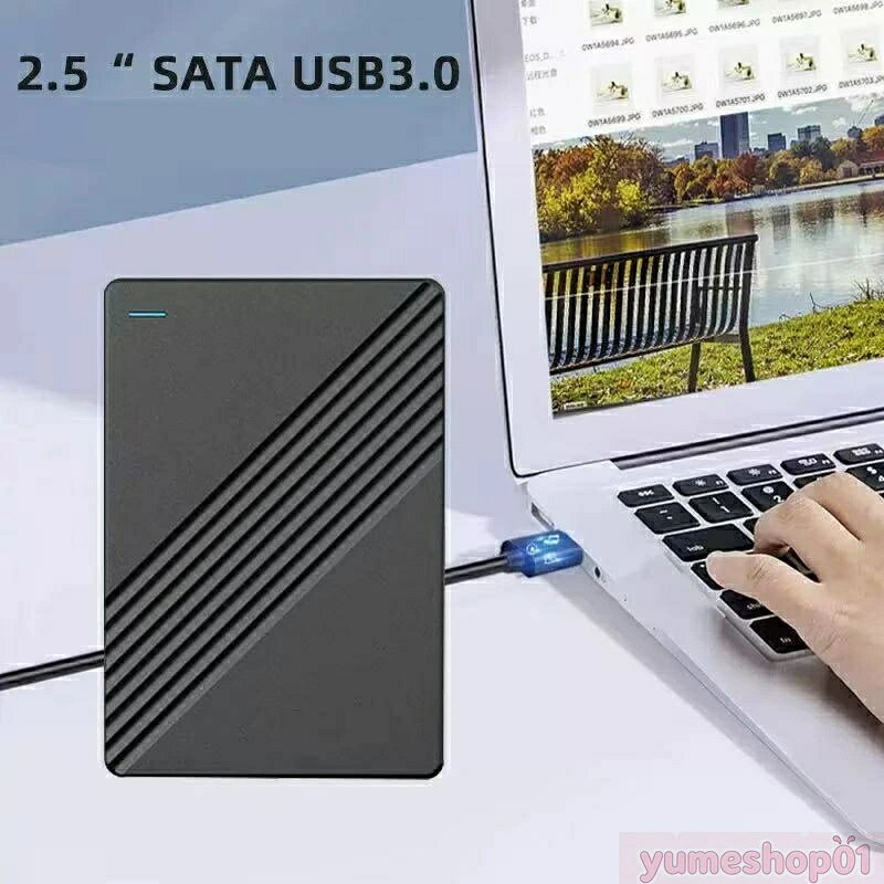 【三年保証】【楽天スーパーSALE！一週間限定10％OFF！】★人気商品★ポータブルSSD 外付けSSD 外付けハードディスク 500GB 1TB 2TB 4TB 超薄型ポータブル ハードディスク 静音 コンパクト 小型 高速転送【2026新登場】 - Image 3