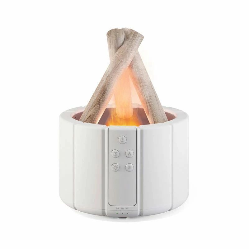 7色ライト噴霧時間 空焚き防止 アロマ 超音波 おしゃれ 超音波加湿器 卓上加湿器 炎の効果 保湿 小型加湿器 火炎